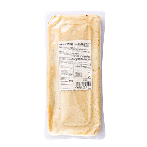 MELENDRES Focaccia de verdures