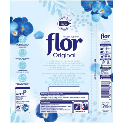 FLOR ORIGINAL Suavitzant concentrat Classic Flor