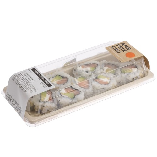 SUSHI Uramaki de salmó i formatge