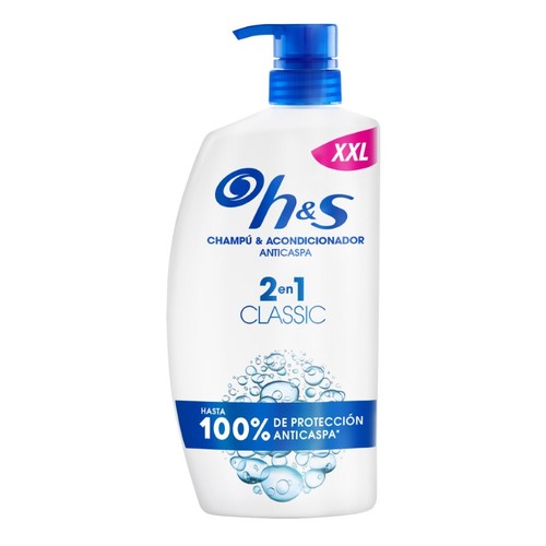 H&S Xampú i condicionador anticaspa 2en1 Classic amb dispensador