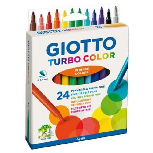 GIOTTO Retoladors de punta fina Turbo Color