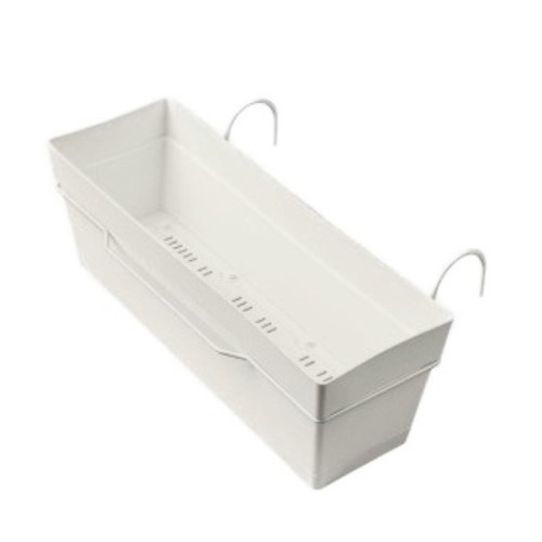 DEROMA Kit Jardinera per a balconera color blanc 49cm