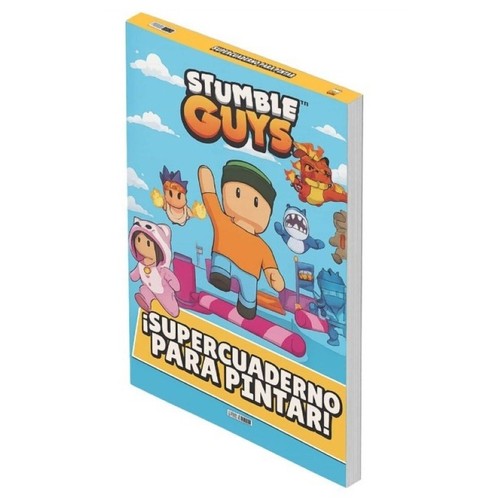 ED. PANINI Llibre Stumble guys ¡Supercuaderno para pintar!