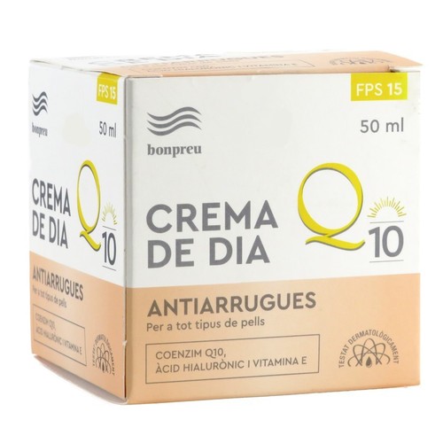 BONPREU Crema facial antiarrugues Q10 dia