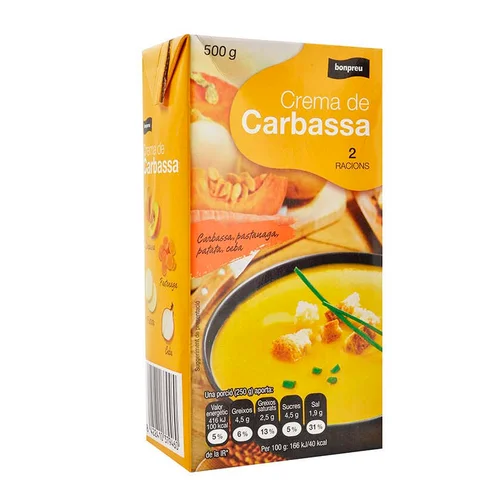 BONPREU Crema verduras
