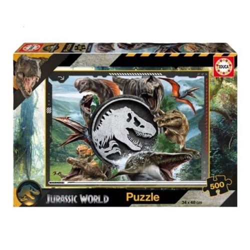 EDUCA Trencaclosques 500 pcs jurassic
