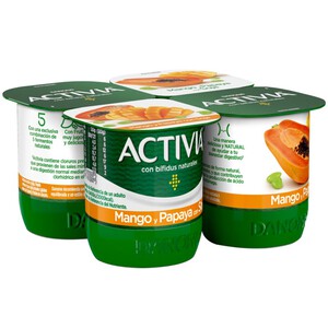 ACTIVIA Iogurt de mango i papaia amb soja