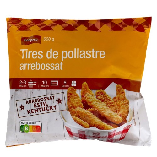 BONPREU Tires de pollastre arrebossat estil Kentucky