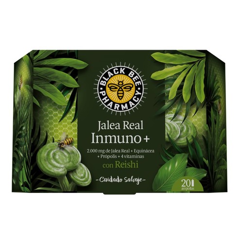 BLACK BEE Gelea reial Inmuno Plus amb Reishi