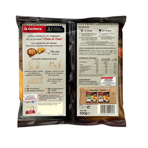 LA COCINERA Croquetes de pollastre