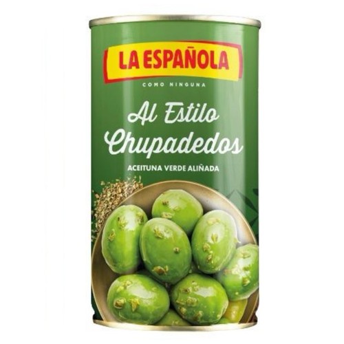 LA ESPAÑOLA Olives llepadits amb pinyol