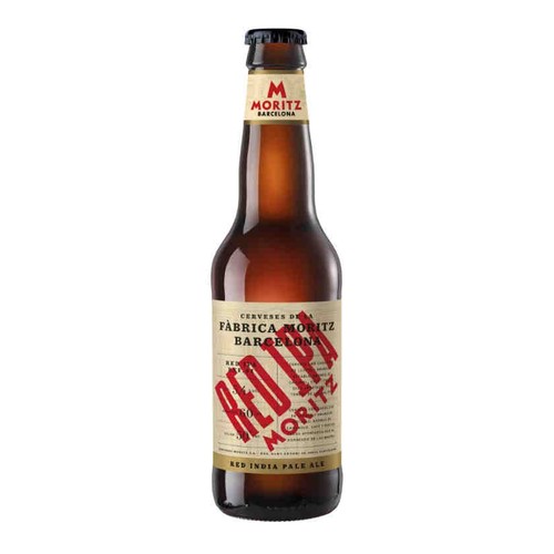 MORITZ Cervesa Red IPA en ampolla