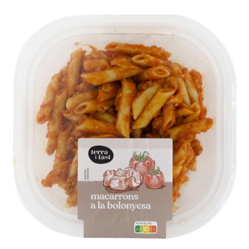 TERRA I TAST Macarrons a la bolonyesa