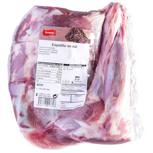 BONPREU Espatlla de xai