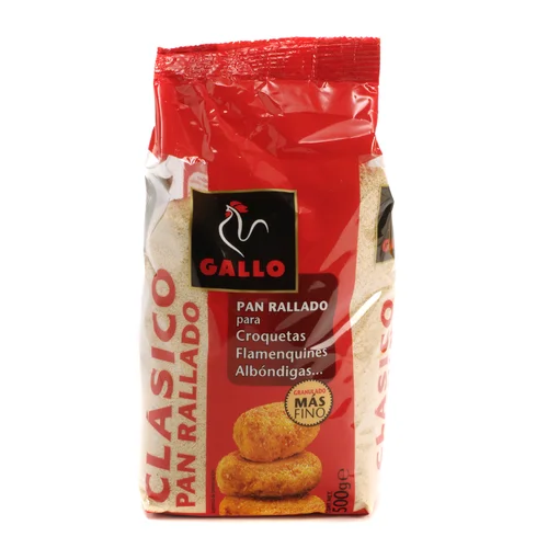Pan rallado crujiente