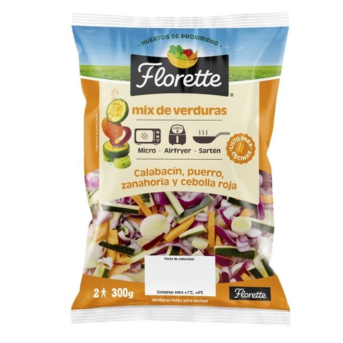 FLORETTE Mix de verdures carbassó