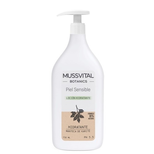 MUSSVITAL Loció corporal pell sensible Botanics