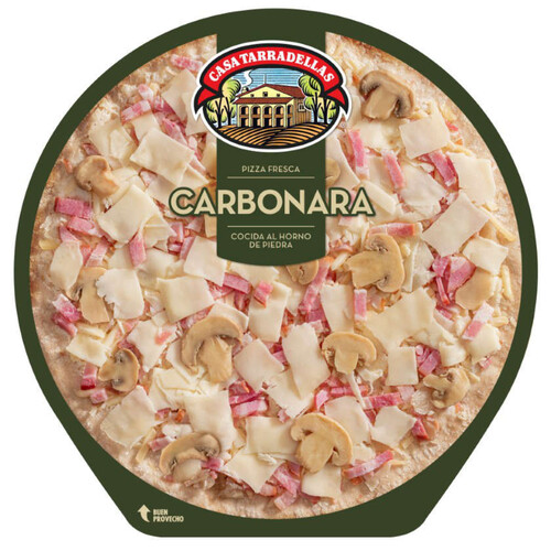 CASA TARRADELLAS Pizza fresca Carbonara