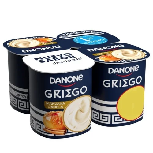 Yogur griego con caramelo