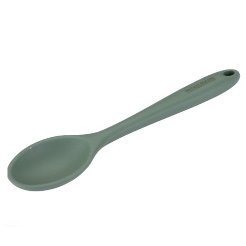 FACKELMANN Mini cullera silicona verda
