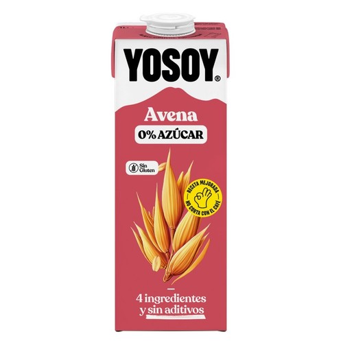 YOSOY Beguda de civada 0% sucre en cartró
