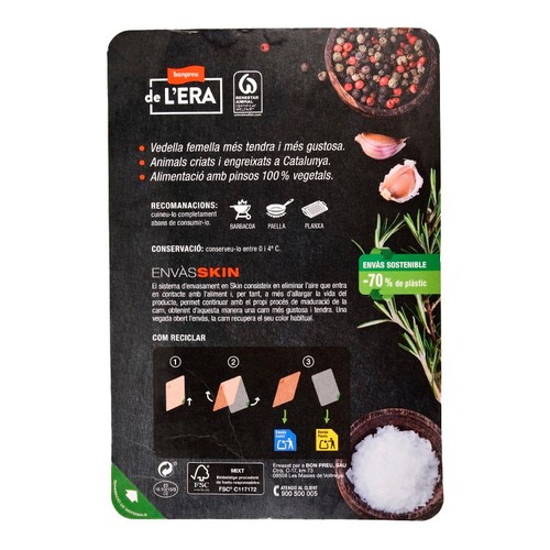 BONPREU DE L'ERA Entrecot de vedella madurat