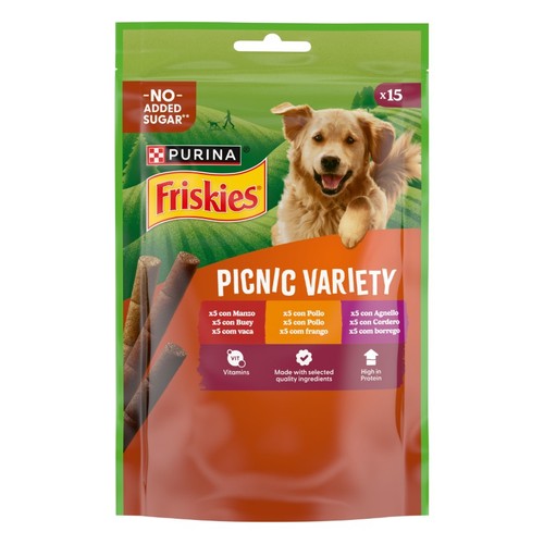 FRISKIES Snack Picnic Variety per a gos adult