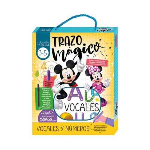 DISNEY Vocals i numeros llibre 3-5 anys