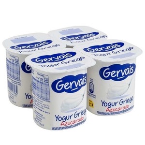 Yogur griego azucarado