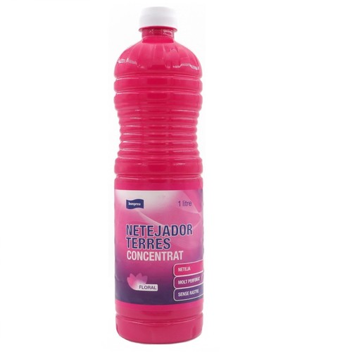 BONPREU Netejador terres floral concentrat