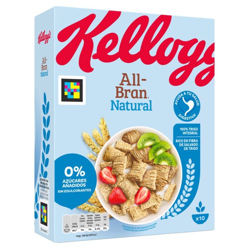 KELLOGG'S Cereals de blat integral sense sucres afegits