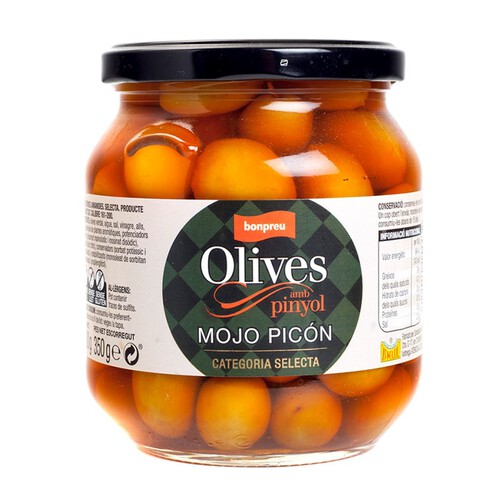BONPREU Olives Mojopicón amb pinyol