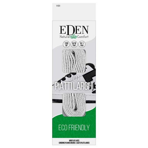 EDEN Cordons plans blancs de 130 cm