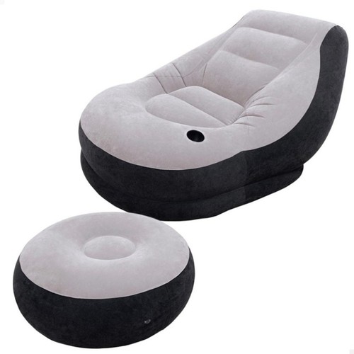 INTEX Silló inflable amb reposapeus 102x79cm