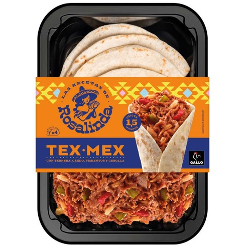 ROSALINDA Fajita de vedella Tex-Mex