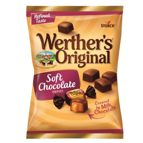 WERTHER'S Caramels coberts de xocolata