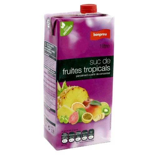 BONPREU Zumo de piña, manzana y uva