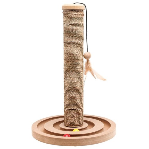 KARLIE Rascador amb corda i joguina per a gat BonpreuEsclat