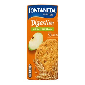 Imagen de FONTANEDA DIGESTIVE Galetes de poma i civada