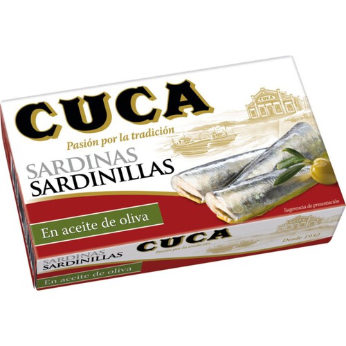 CUCA Sardinetes amb oli d'oliva