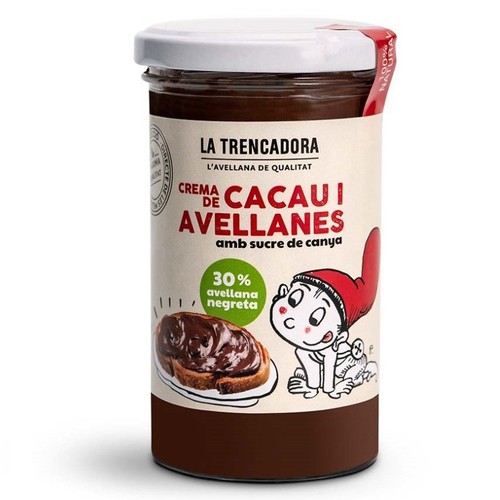 LA TRENCADORA Crema de cacau i avellanes Km0