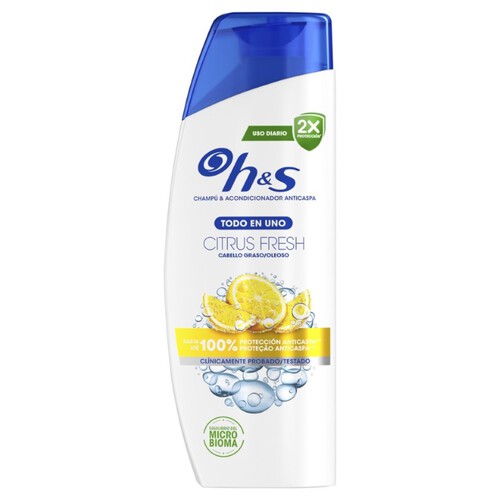 H&S Xampú anticaspa citrus