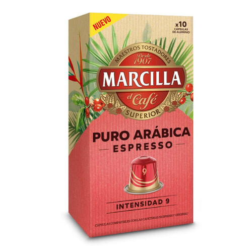 MARCILLA Càpsules de cafè pur Aràbic