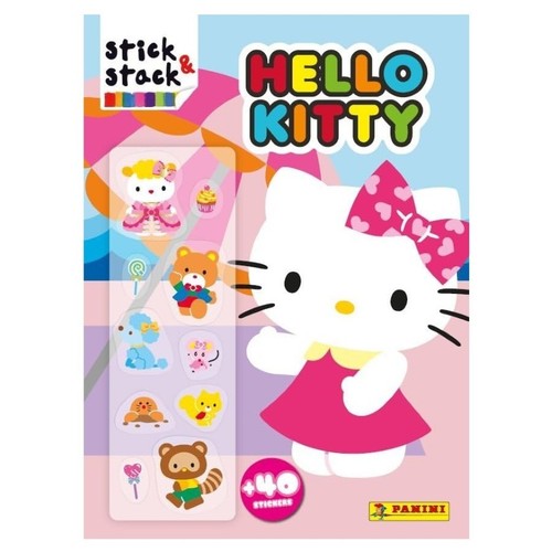 ED. PANINI Llibre Stick&Stack Hello Kitty