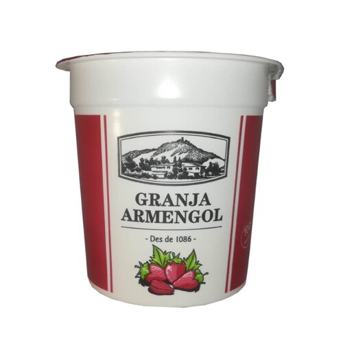 GRANJA ARMENGOL Iogurt amb gust de maduixa Km0