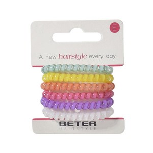 Imagen de BETER Gomes per al cabell en espiral color pastel