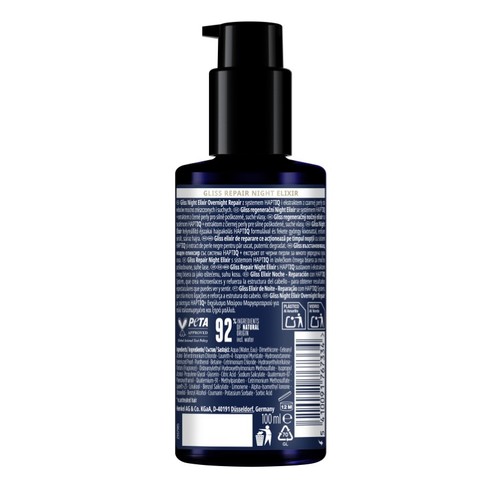 GLISS Sèrum capil·lar Night Elixir Repair