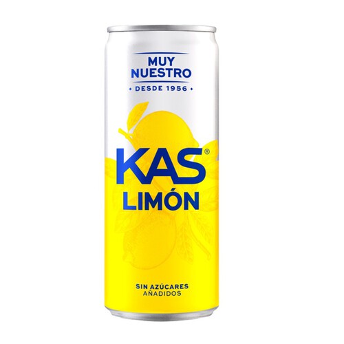 KAS Refresc de llimona Zero en llauna