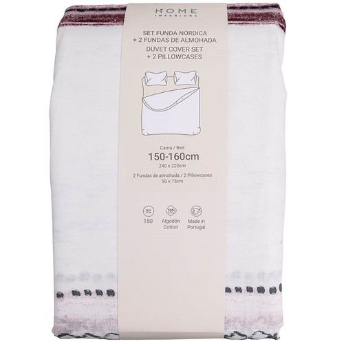 HOME INTERIORS Joc 1 funda nòrdica i 2 fundes de coixí Ètnic de 150cm