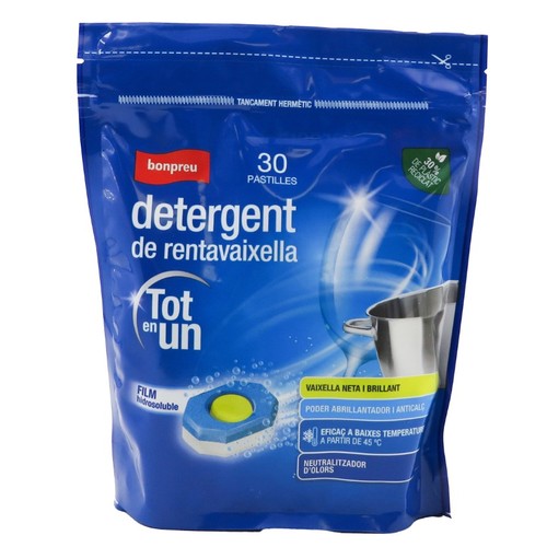 BONPREU Rentavaixelles Tot en 1 de 30 dosis